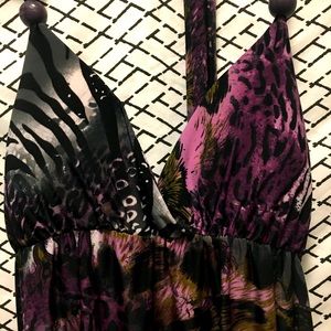 Super cute multi printed dress!!